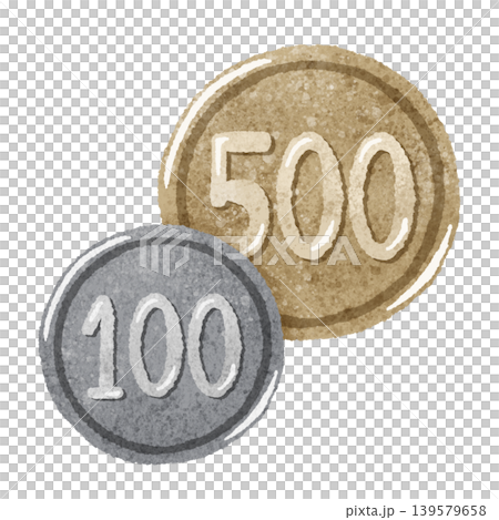 Cute hand-drawn money illustration material Cute hand-drawn money illustration material 139579658