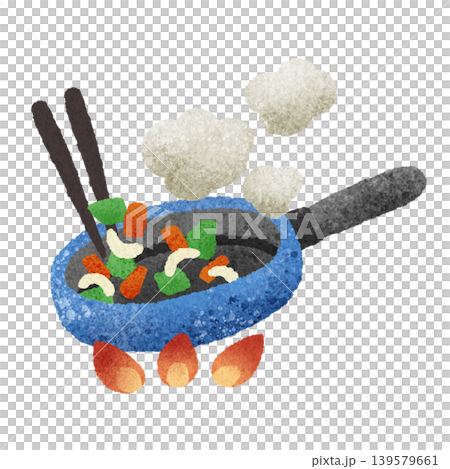 可愛的手繪食物插圖 可愛的手繪食物插圖 139579661
