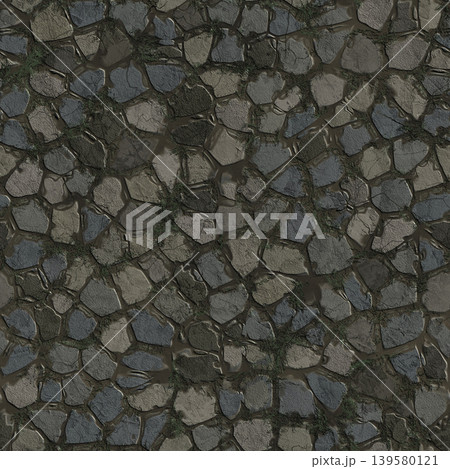 Seamless pattern of granite outdoor tiled. High-resolution photo filter. Seamless pattern of granite outdoor tiled. High-resolution photo filter. 139580121