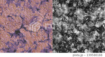 Seamless pattern bornite or brochantite jewellery. Stone texture via an alpha channel. 139580188