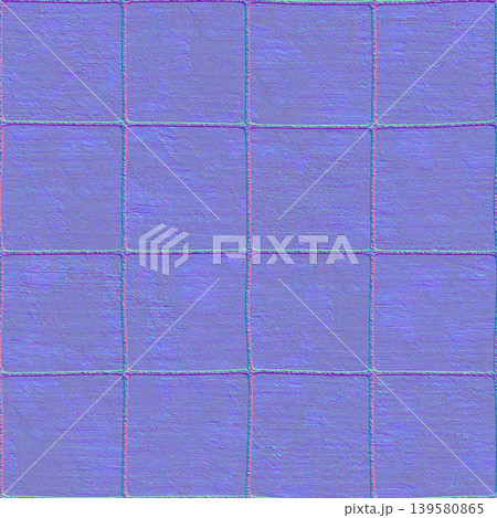 Weathered Masonry Block Normal Map Pattern 139580865