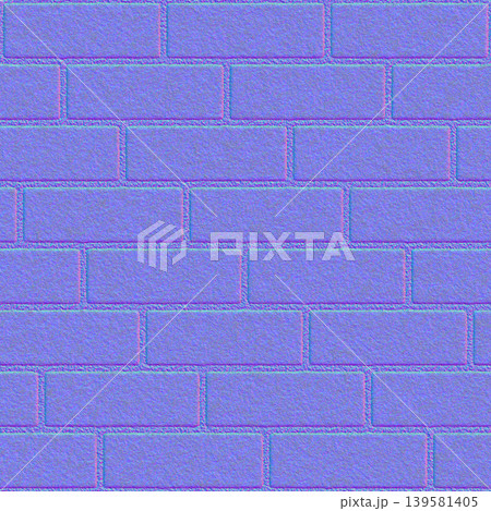 Rough Brick Wall Masonry Normal Map 139581405