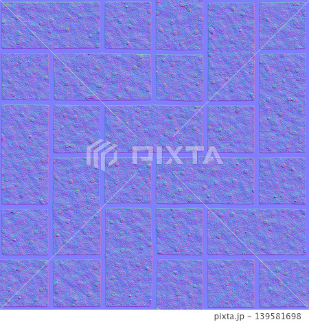 Rectangle Stone Paver Normal Map Background Rectangle Stone Paver Normal Map Background 139581698