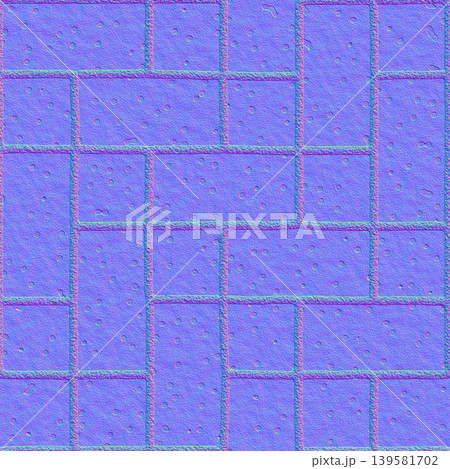Urban Stone Walkway Normal Map Surface 139581702