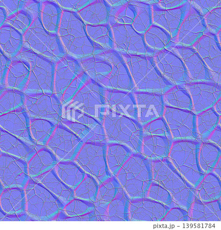 Cracked Cellular Pattern Normal Map Texture Cracked Cellular Pattern Normal Map Texture 139581784