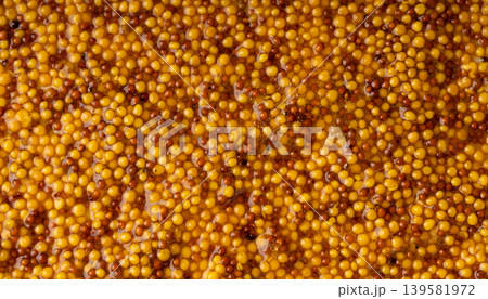 Dijon mustard or French sauce pattern Dijon mustard or French sauce pattern 139581972