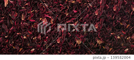 Dry Hibiscus Tea Pattern 139582004