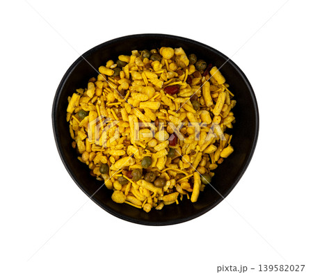 Khatta meetha namkeen textured background 139582027