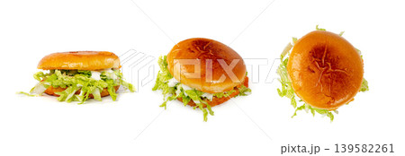 Pambazos Sandwich, Traditional Gordita, Mexican Torta Bread with Potatoes, Greens, Spicy South American Food Pambazos Sandwich, Traditional Gordita, Mexican Torta Bread with Potatoes, Greens, Spicy South American Food 139582261