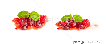 Cranberry Jam Smear, Red Marmalade Splash, Cranberries Jelly, Fruity Confiture Smudge Cranberry Jam Smear, Red Marmalade Splash, Cranberries Jelly, Fruity Confiture Smudge 139582339