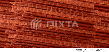 Fish Jerky Pattern, Dry Salted Seafood Snack 139582435