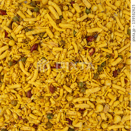 Khatta meetha namkeen textured background Khatta meetha namkeen textured background 139582625