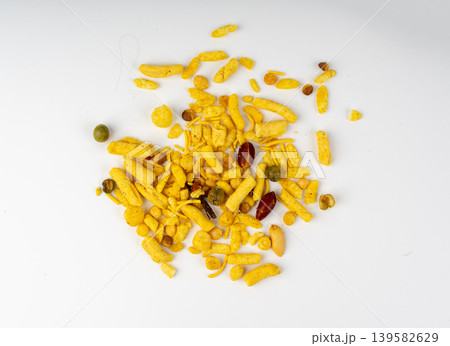 Khatta meetha namkeen textured background Khatta meetha namkeen textured background 139582629