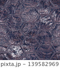 Green Hexagonal Ice Wall Seamless Texture 139582969