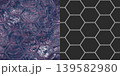 Hexagonal Ice Wall Texture Summary Map Sheet 139582980