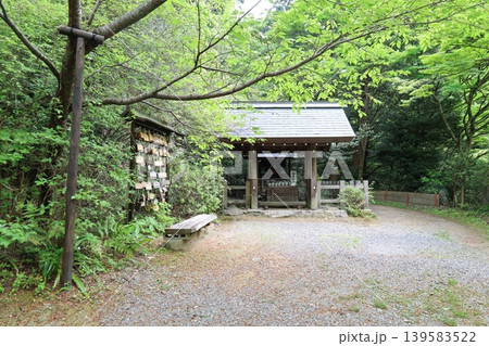 京都市山科区にある日向大神宮参道の風景 139583522