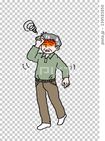 Stumbling elderly man 139583850