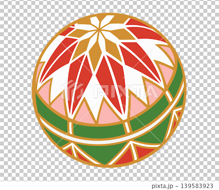 手毬のイラスト カラー 伝統玩具 手毬のイラスト カラー 伝統玩具 139583923