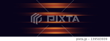 Dynamic glowing orange light lines creating speed and futuristic abstract optical effects Dynamic glowing orange light lines creating speed and futuristic abstract optical effects 139583939