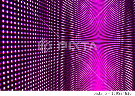 Perspective Pink LED Screen Panel Abstract Background Perspective Pink LED Screen Panel Abstract Background 139584630