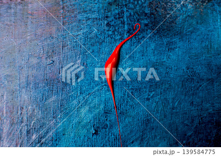 background, artistic texture, paint strokes for paper design, textile 139584775