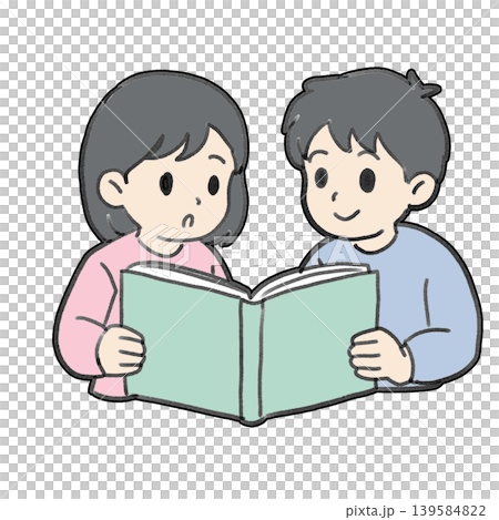 孩子們讀圖畫書 139584822