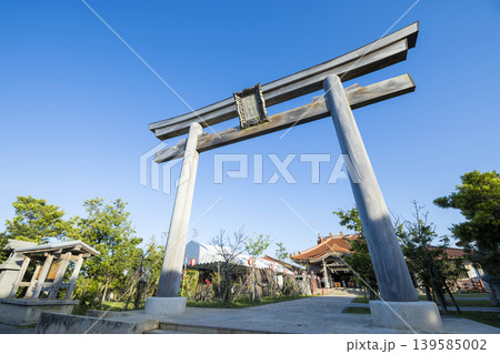 早朝の宮古神社 139585002