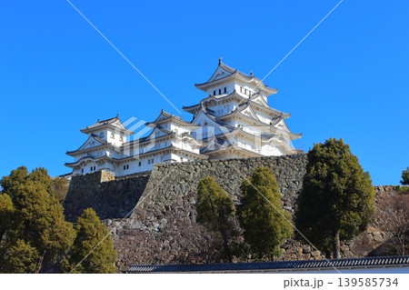 【姫路市】 姫路城 天守 国宝 世界遺産 【姫路市】 姫路城 天守 国宝 世界遺産 139585734