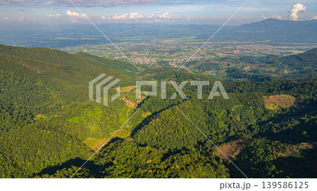 Countryside Road Through Scenic Valleys and Hills Countryside Road Through Scenic Valleys and Hills 139586125