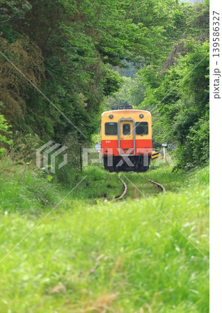山間部を走るキハ列車 小湊鐵道 山間部を走るキハ列車 小湊鐵道 139586327