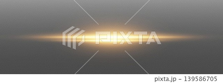 Illuminating light beam creating a bright golden glow for graphic design elements Illuminating light beam creating a bright golden glow for graphic design elements 139586705
