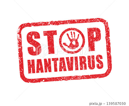 Stop Hantavirus Grunge Stamp Featuring Distressed Warning Labels And Prevention Symbols. Ideal For Health Awareness, Safety Campaigns And Medical Alert Designs With Bold Vintage Rubber Stamp Style. Stop Hantavirus Grunge Stamp Featuring Distressed Warning Labels And Prevention Symbols. Ideal For Health Awareness, Safety Campaigns And Medical Alert Designs With Bold Vintage Rubber Stamp Style. 139587030