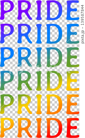 Pride month sticker Pride month sticker 139587844