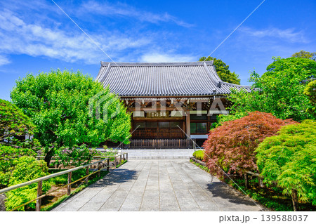 東京都　杉並区　観泉寺（かんせんじ）　本堂　今川氏真の開基　曹洞宗　都旧跡 139588037