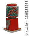A retro gumball machine filled with colorful candiesDSC06647 139588268