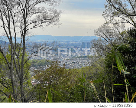 阿武山・今城塚古墳コース 高槻市見晴台 中心市街地 案内看板 阿武山・今城塚古墳コース 高槻市見晴台 中心市街地 案内看板 139588350
