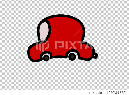 赤い車のイラスト 赤い車のイラスト 139589285