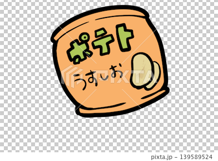 ポテトチップス　うすしお味 139589524