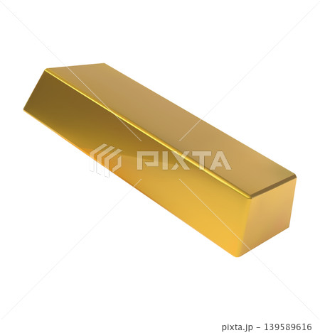3D golden bar vector icon, realistic gold ingot, bullion, banking business concept, currency investment, treasury symbol 3D golden bar vector icon, realistic gold ingot, bullion, banking business concept, currency investment, treasury symbol 139589616