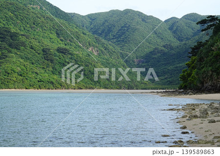 沖縄県_西表島_船浮湾_ユナラ川河口 沖縄県_西表島_船浮湾_ユナラ川河口 139589863