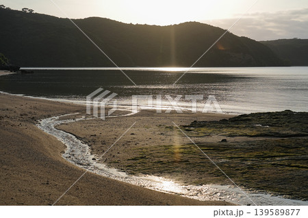 沖縄県_西表島_船浮湾_ユナラ川河口 139589877