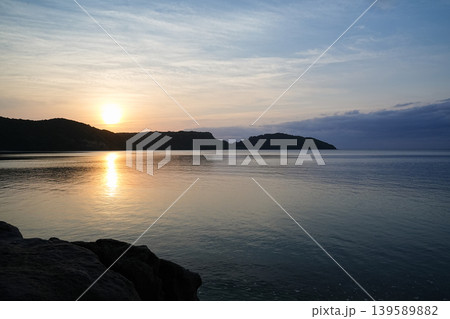 沖縄県_西表島_船浮湾_ユナラ川河口 沖縄県_西表島_船浮湾_ユナラ川河口 139589882