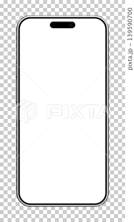 Smartphone with a white screen 139590700