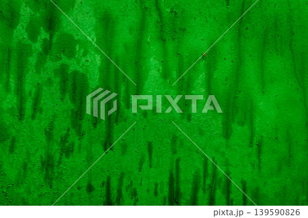 Paint pattern smudges dirty weathered green background old worn metal texture surface wall Paint pattern smudges dirty weathered green background old worn metal texture surface wall 139590826