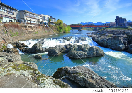 【兵庫県】晴天の闘竜灘(加古川) 【兵庫県】晴天の闘竜灘(加古川) 139591253