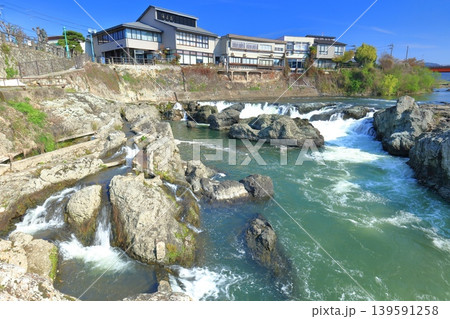 【兵庫県】晴天の闘竜灘(加古川) 【兵庫県】晴天の闘竜灘(加古川) 139591258