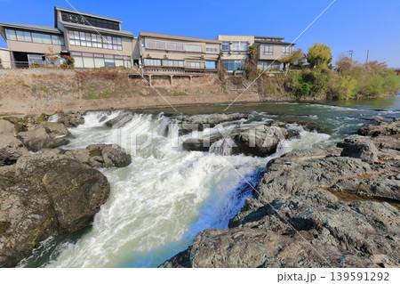 【兵庫県】晴天の闘竜灘(加古川) 【兵庫県】晴天の闘竜灘(加古川) 139591292