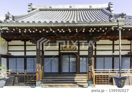 笠岡市街地　浄心寺　本堂　岡山県笠岡市 139592027