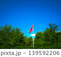 ノルウエーの国旗 ノルウエーの国旗 139592206