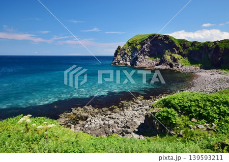 利尻島の夏景色 利尻島の夏景色 139593211